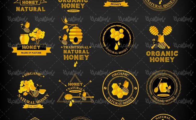طراحی لوگو برای عسل
